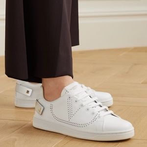 VALENTINO GARAVANI Backnet leather sneakers 35.5